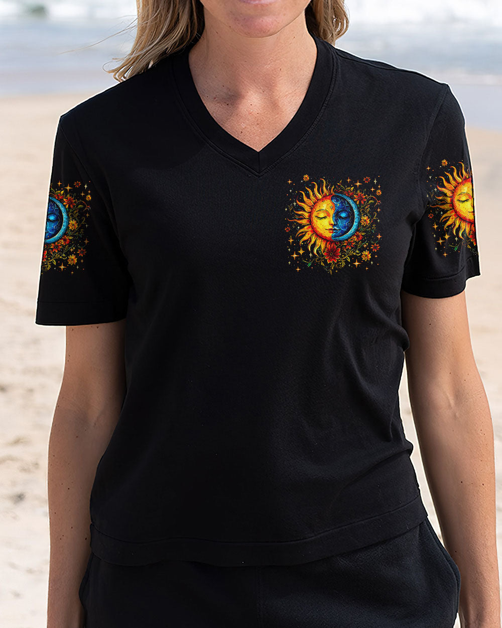 BE THE SUNSHINE SUN AND MOON ALL OVER PRINT - TYTM1212242