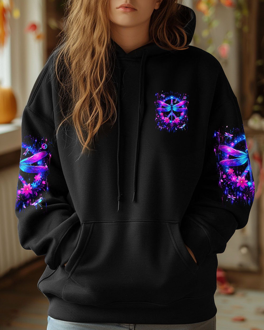 I BELIEVE THERE ARE ANGELS AMONG US DRAGONFLY ALL OVER PRINT - YHHN2512242