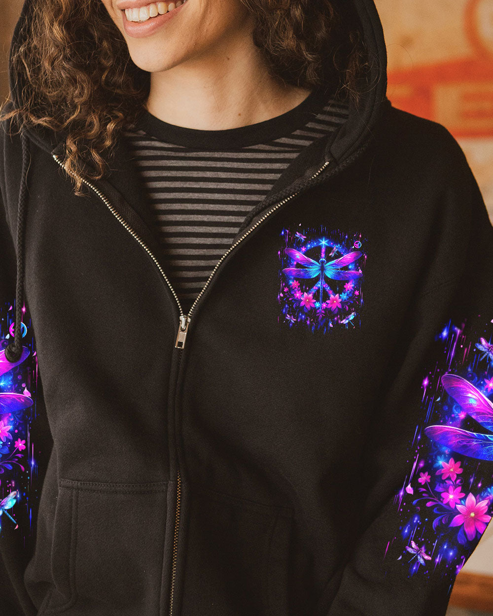 I BELIEVE THERE ARE ANGELS AMONG US DRAGONFLY ALL OVER PRINT - YHHN2512242
