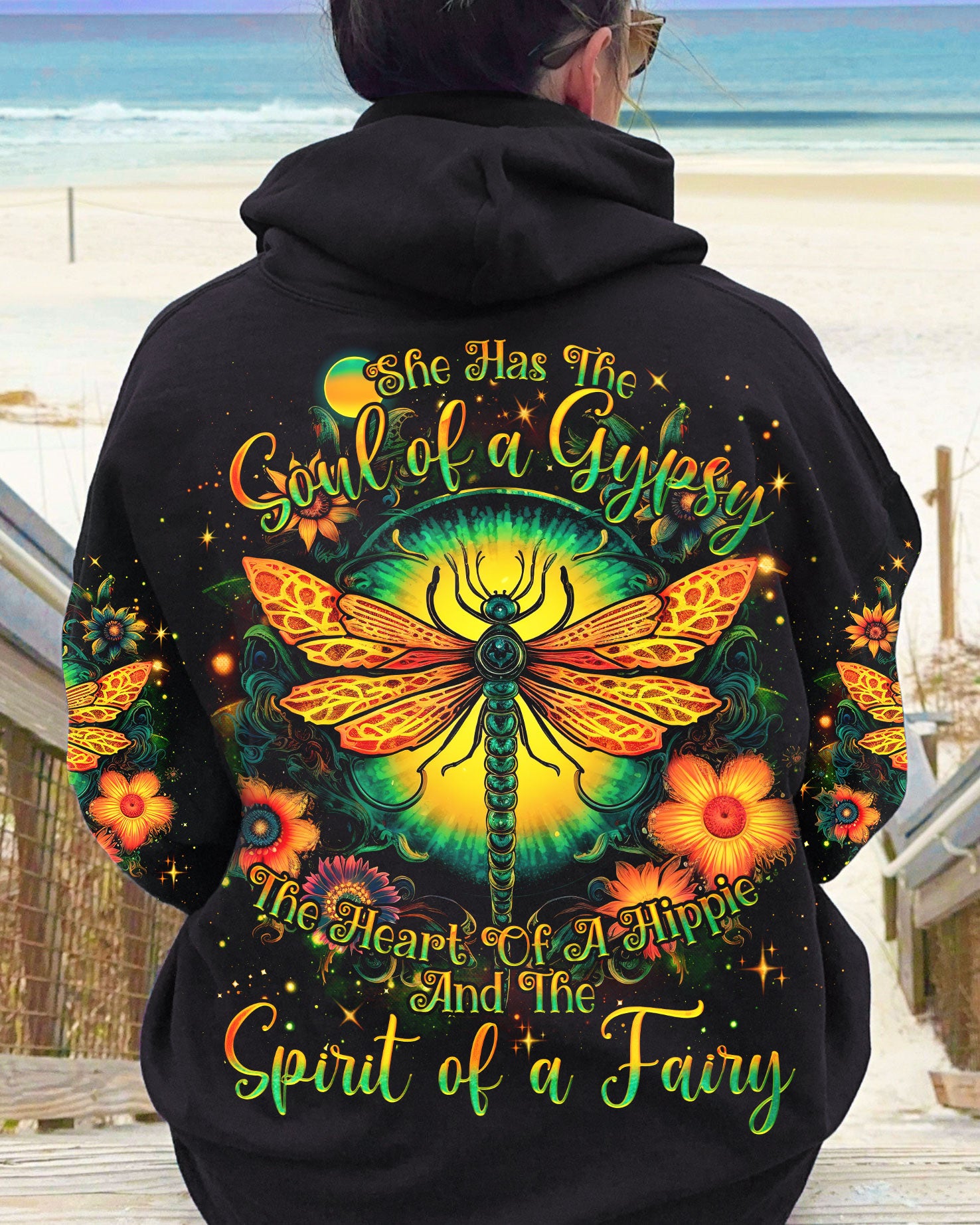 SPIRIT OF A FAIRY DRAGONFLY ALL OVER PRINT - TLNO1612231