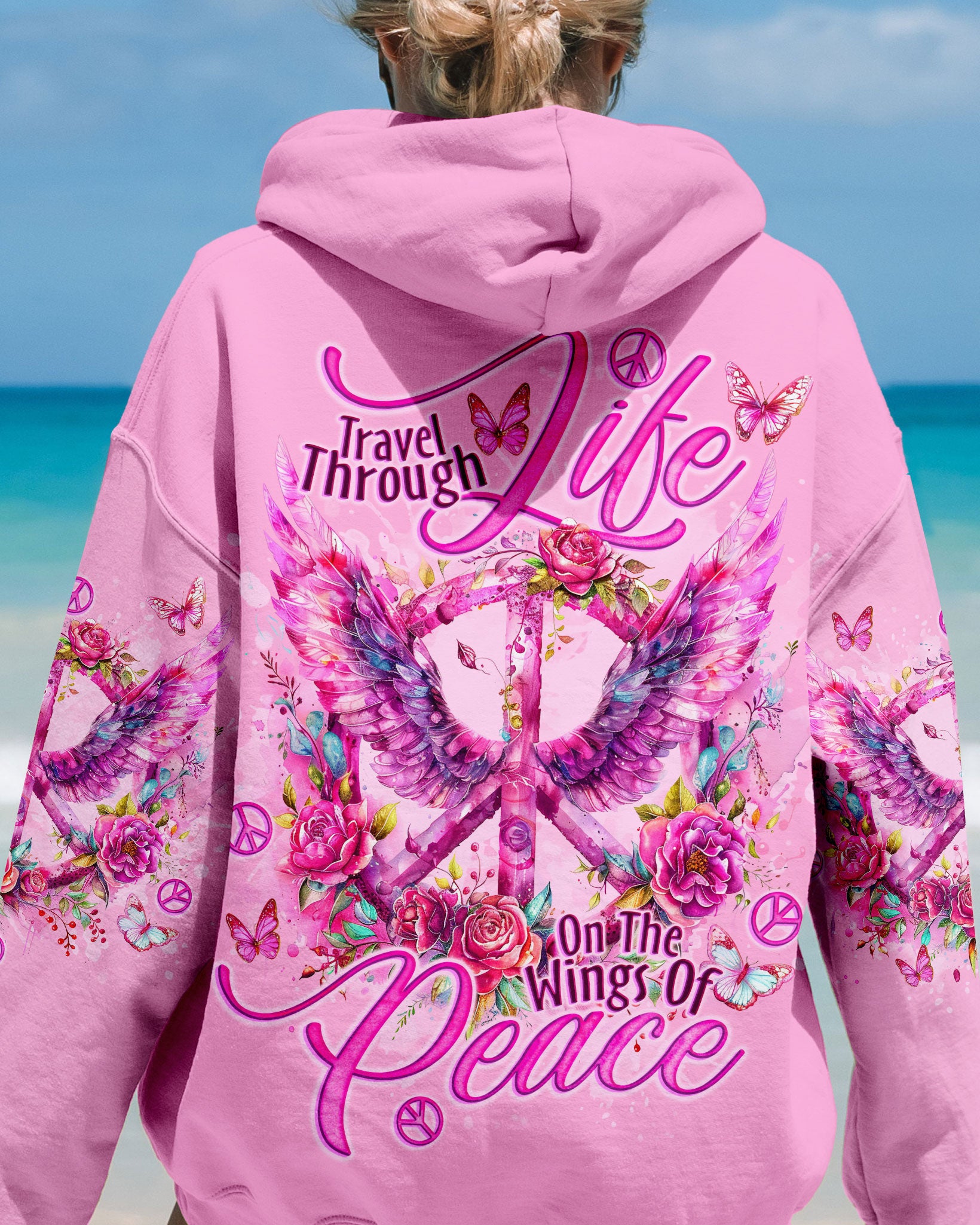 TRAVEL THROUGH LIFE PEACE ALL OVER PRINT - TLNO0404243