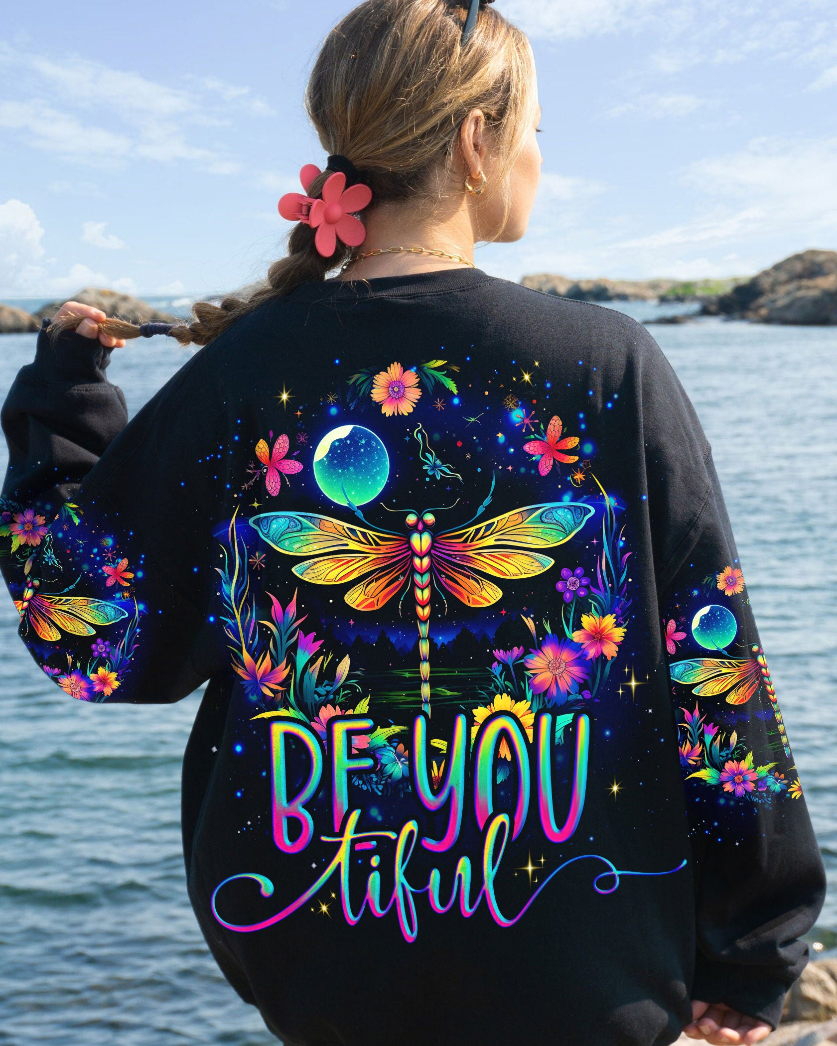 BE YOU TIFUL DRAGONFLY ALL OVER PRINT - TLNO0910231
