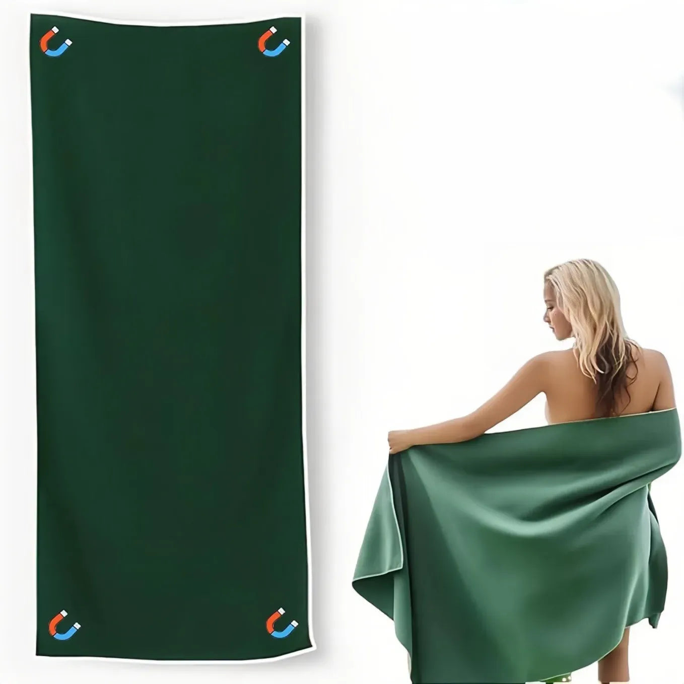 🌊Summer bestsellers-50% OFF🔥Multifunctional Outdoor Magnetic Bath Towel