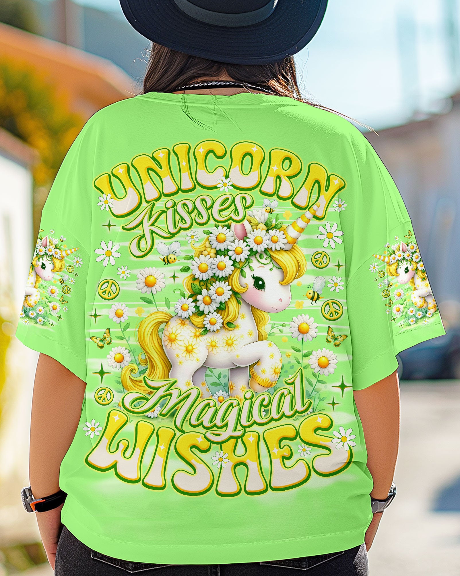 UNICORN KISSES MAGICAL WISHES ALL OVER PRINT - TLNO0207251