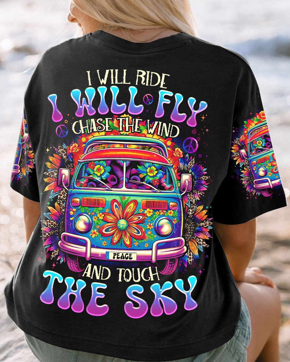 I WILL RIDE I WILL FLY ALL OVER PRINT - TLNO1406232
