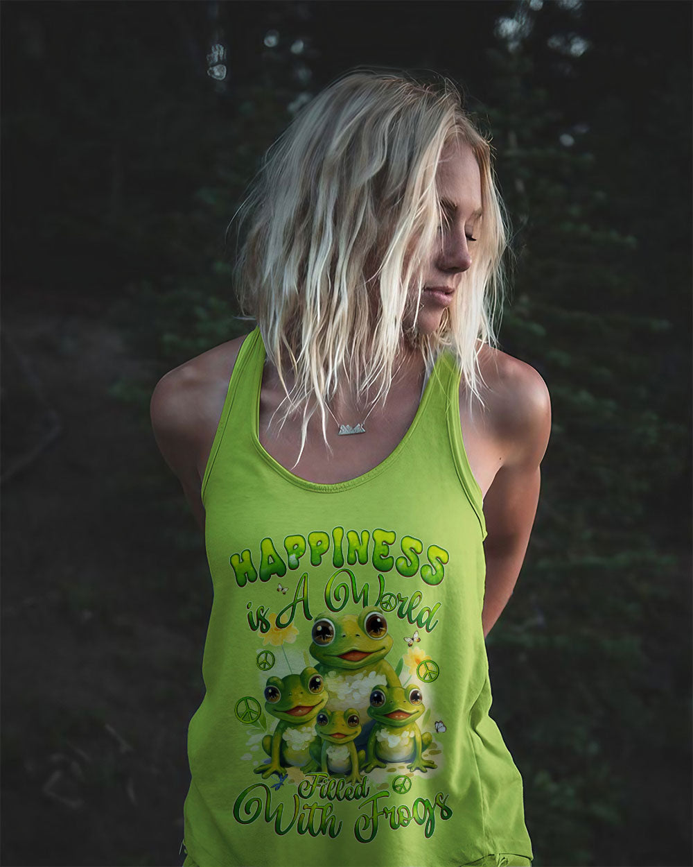 HAPPINESS WORLD FROGS ALL OVER PRINT - TYQY0504245