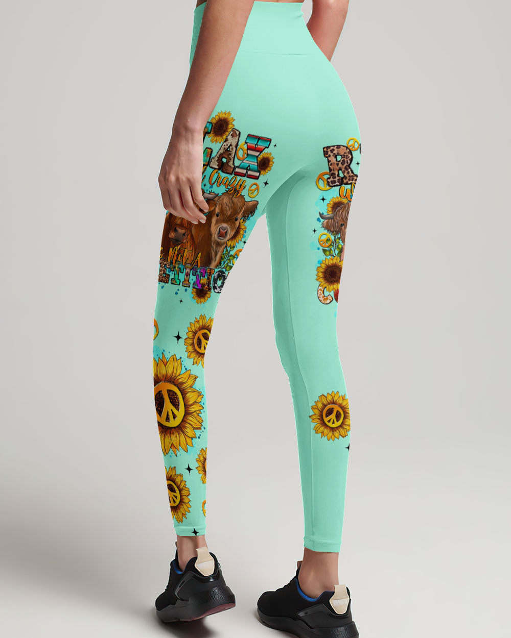 RELAX WE'RE ALL CRAZY COW ALL OVER PRINT - TLTR2308231