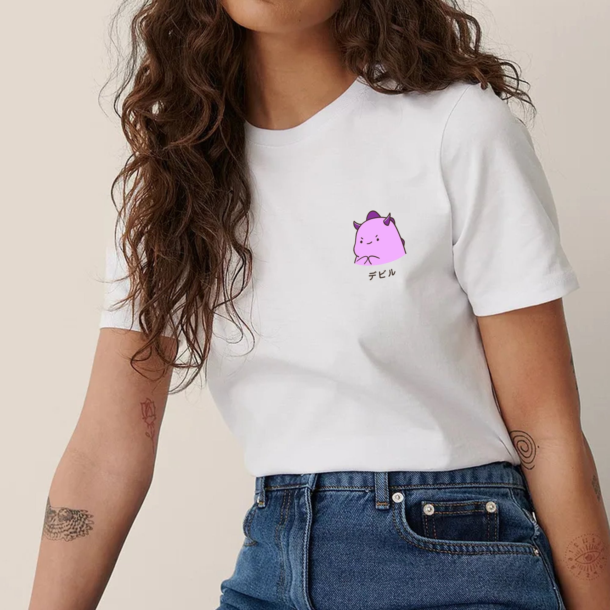 Angel & Devil Kawaiies Tato Unisex Tee