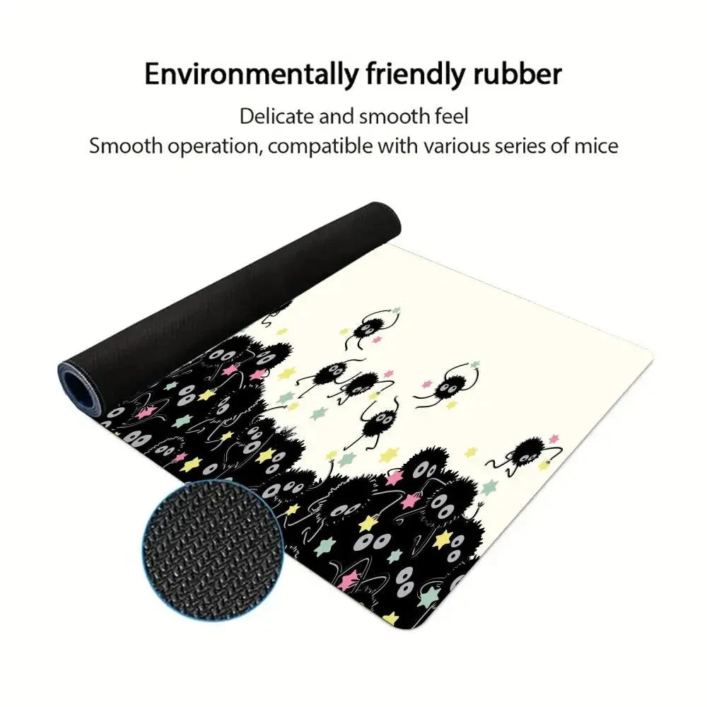 Anime Black Soot Sprite Mouse Pad