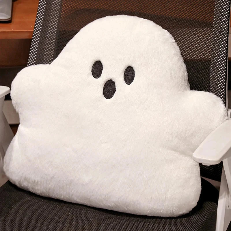 Ghost White Cloud Plush Pillow