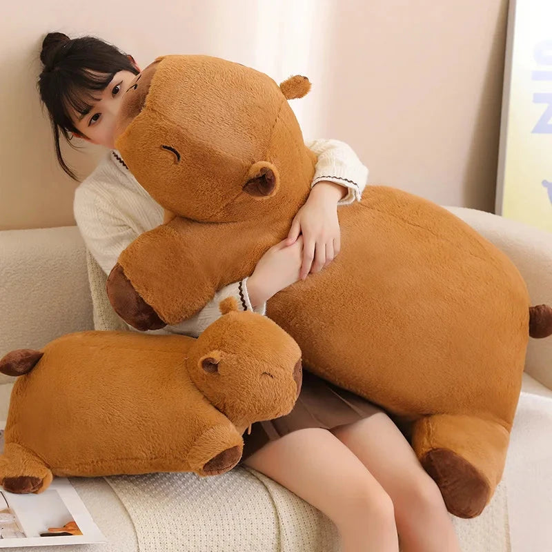 Giant Capybara Snuggle Buddy Plushies