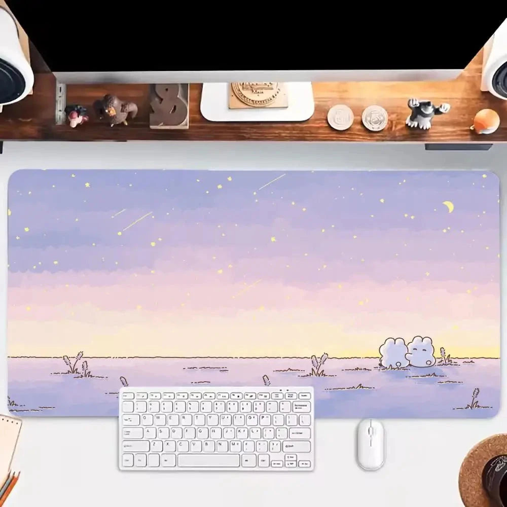 Litte White Bunny Adventure Mouse Pad Collection