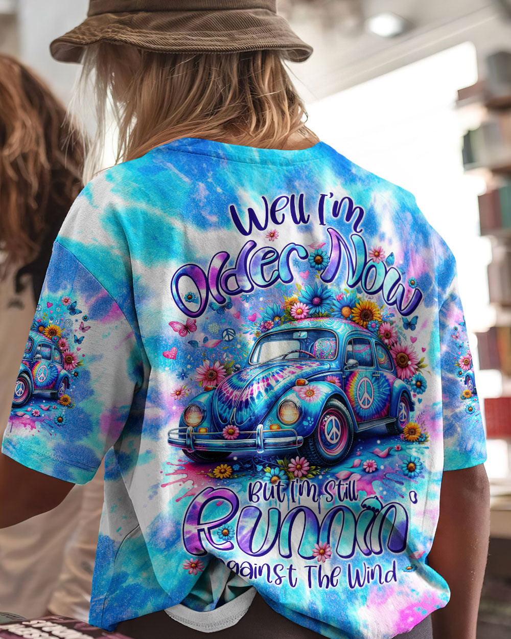 RUNNING AGAINST THE WIND TIE DYE ALL OVER PRINT - TYTM1901242