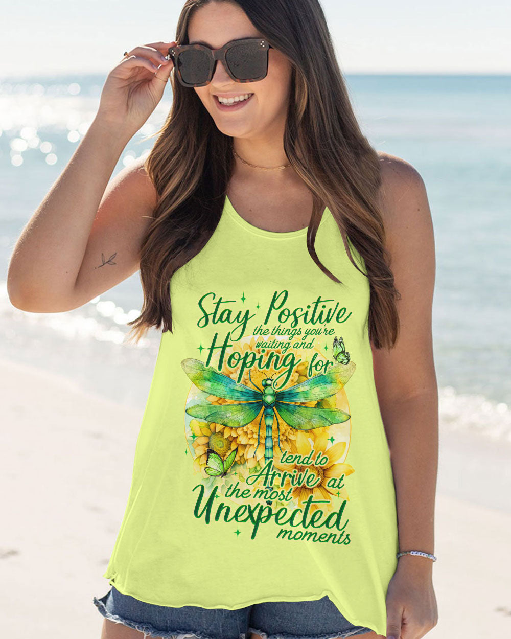 STAY POSITIVE DRAGONFLY ALL OVER PRINT - TYQY1410233