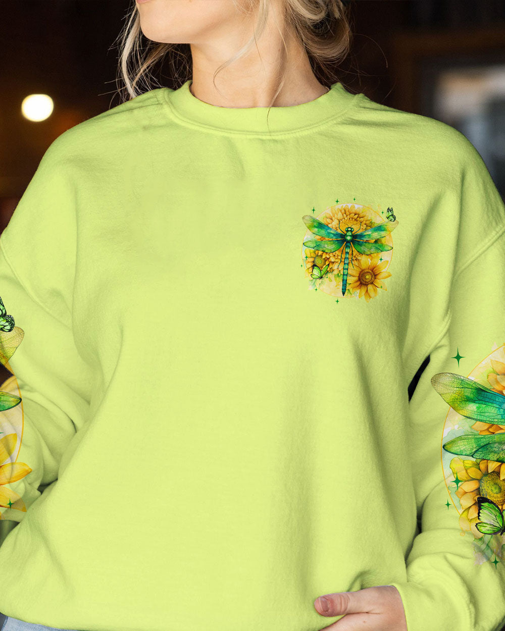 STAY POSITIVE DRAGONFLY ALL OVER PRINT - TYQY1410233