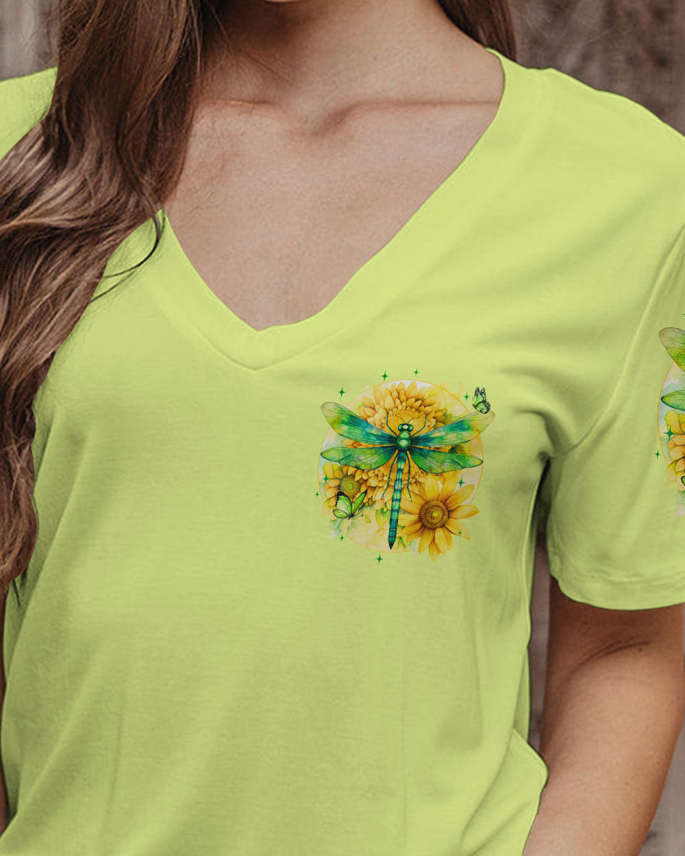 STAY POSITIVE DRAGONFLY ALL OVER PRINT - TYQY1410233