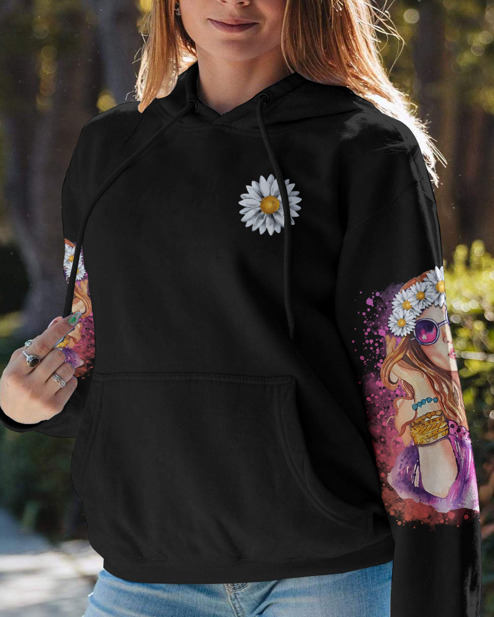 I WANT DAISIES IN MY HAIR ALL OVER PRINT - TA0102232