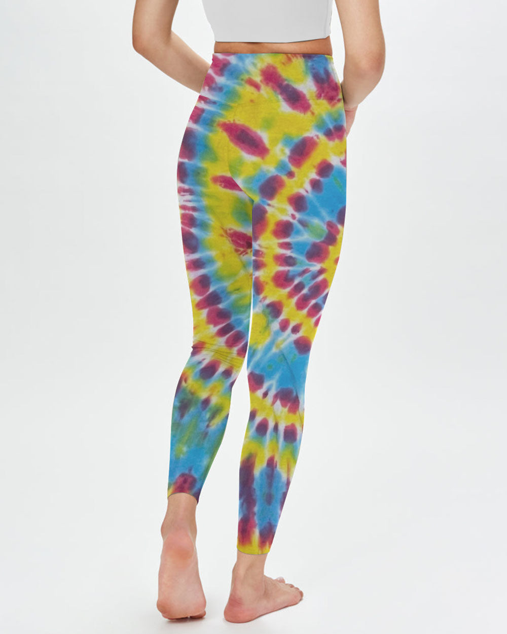 HIPPIE PEACE LOVE FLOWERS TIE DYE ALL OVER PRINT - TY31012313