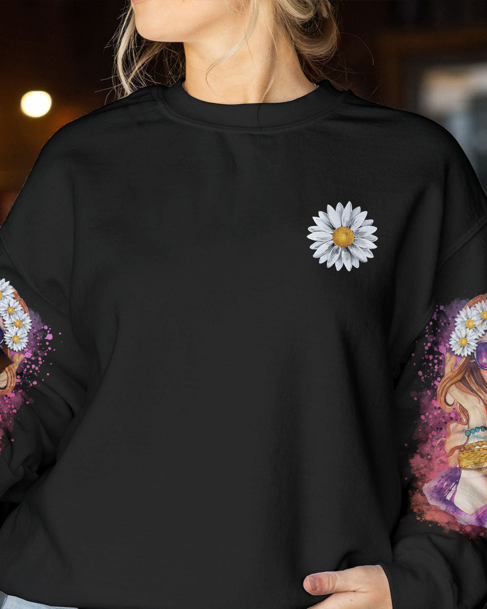 I WANT DAISIES IN MY HAIR ALL OVER PRINT - TA0102232