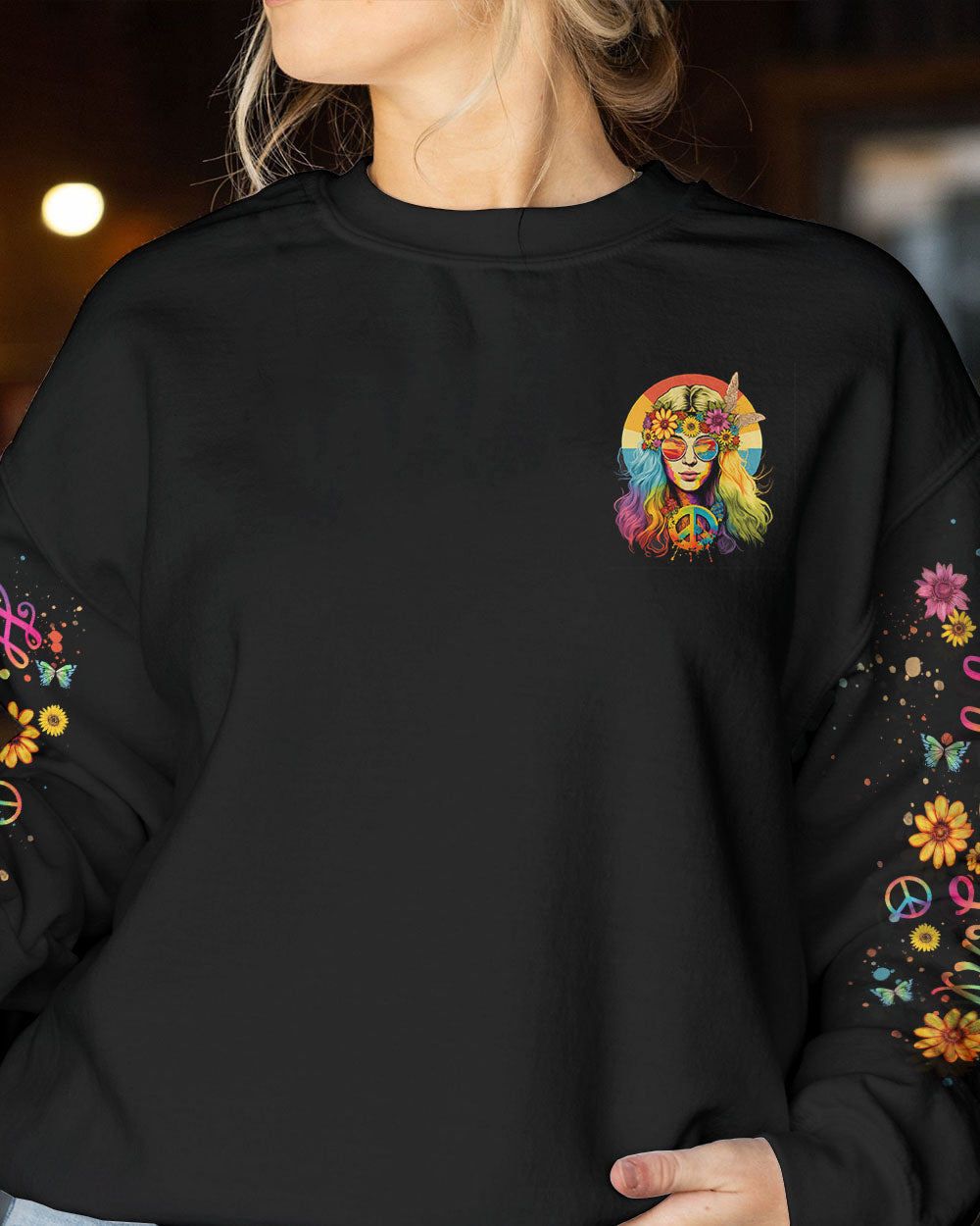 LIVE WITH A SPIRIT TIE DYE ALL OVER PRINT - NO0302231