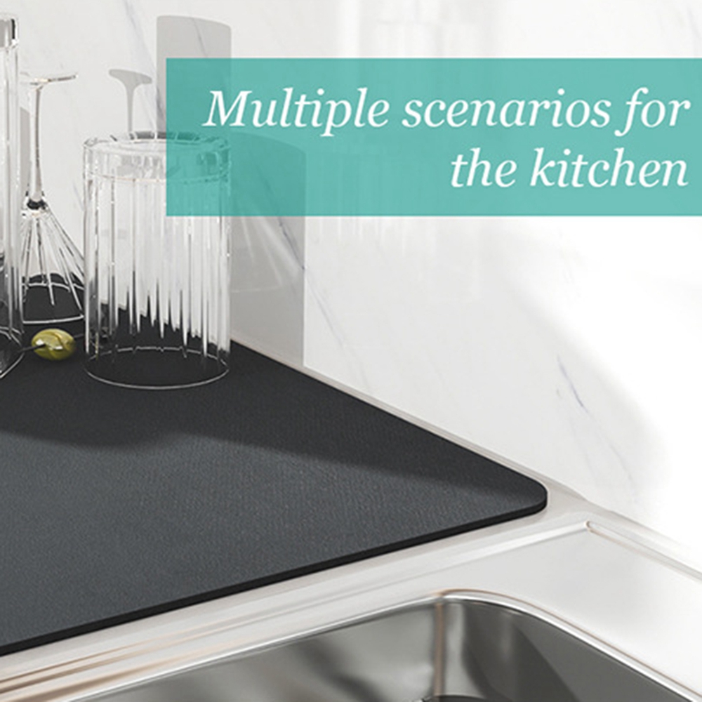 💗Mother's Day Hot Sale 49% OFF-Kitchen Super Absorbent Draining Mat (BUY 2 GET FREE SHIPPING)