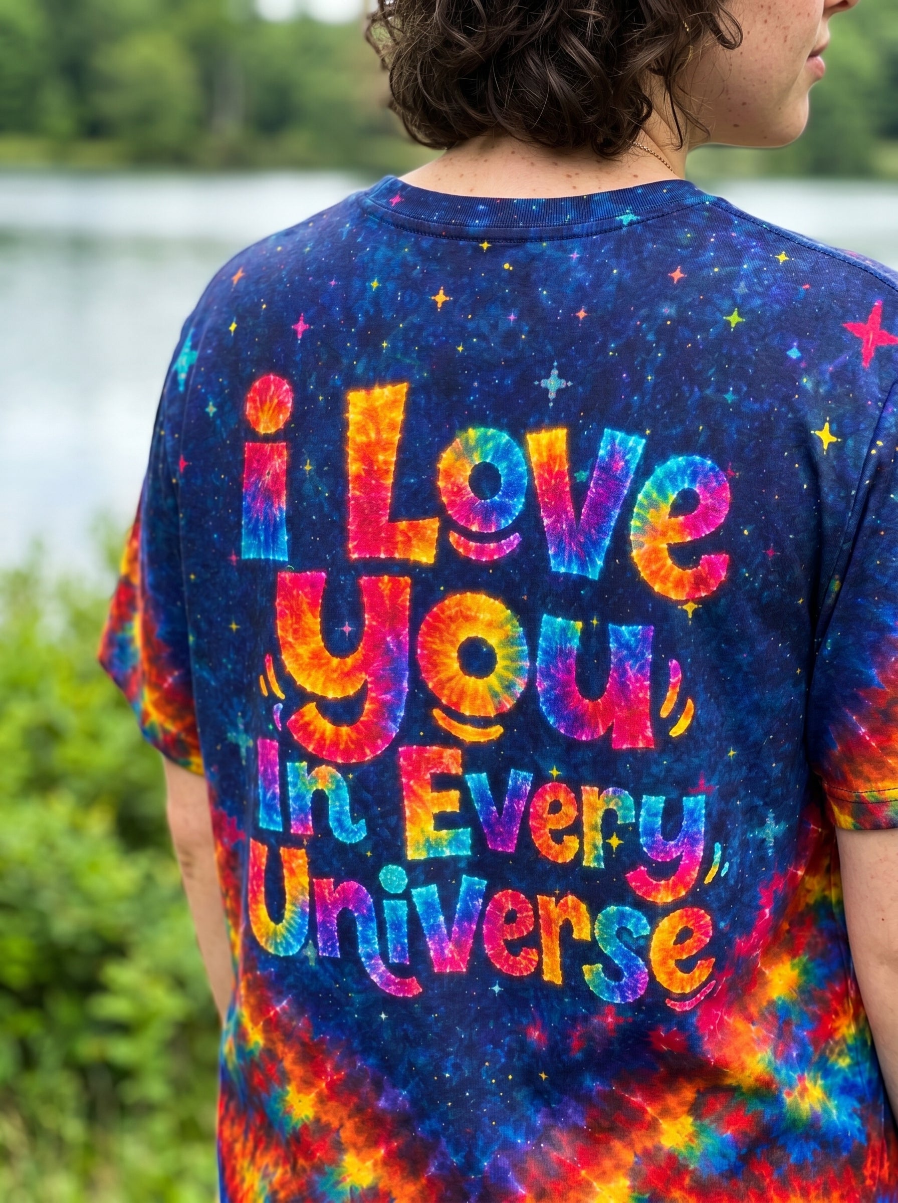 I LOVE YOU IN EVERY UNIVERSE CAT ALL OVER PRINT - KMTM1706261