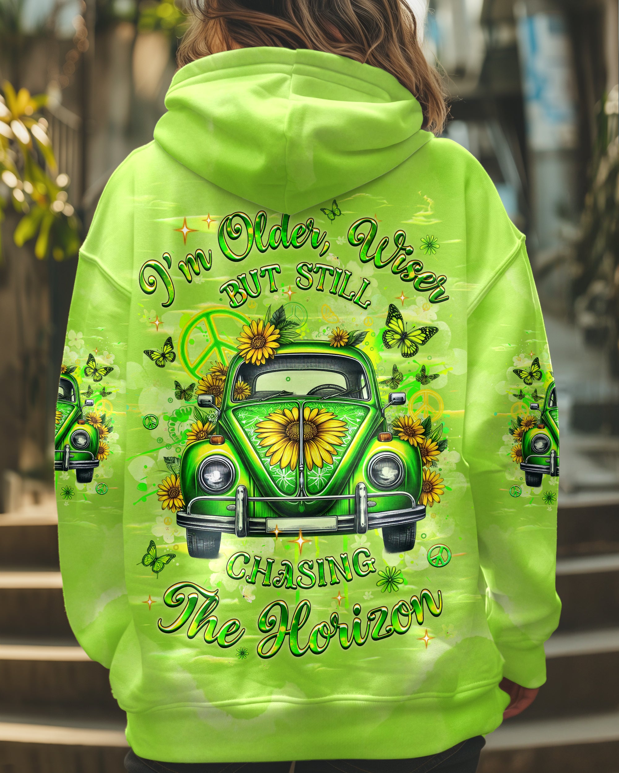 I'M OLDER WISER BUT STILL CHASING THE HORIZON ALL OVER PRINT - YHHG1302253