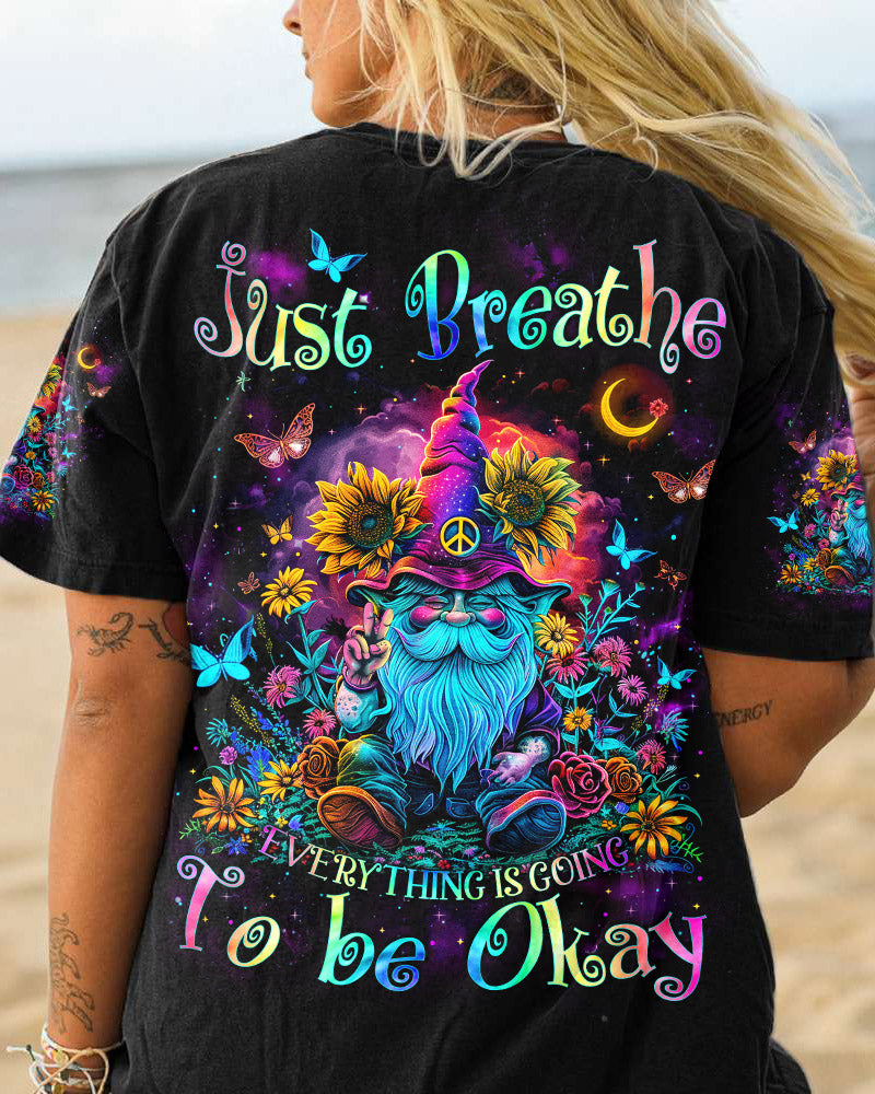 JUST BREATHE GNOME ALL OVER PRINT - TLNZ1403241