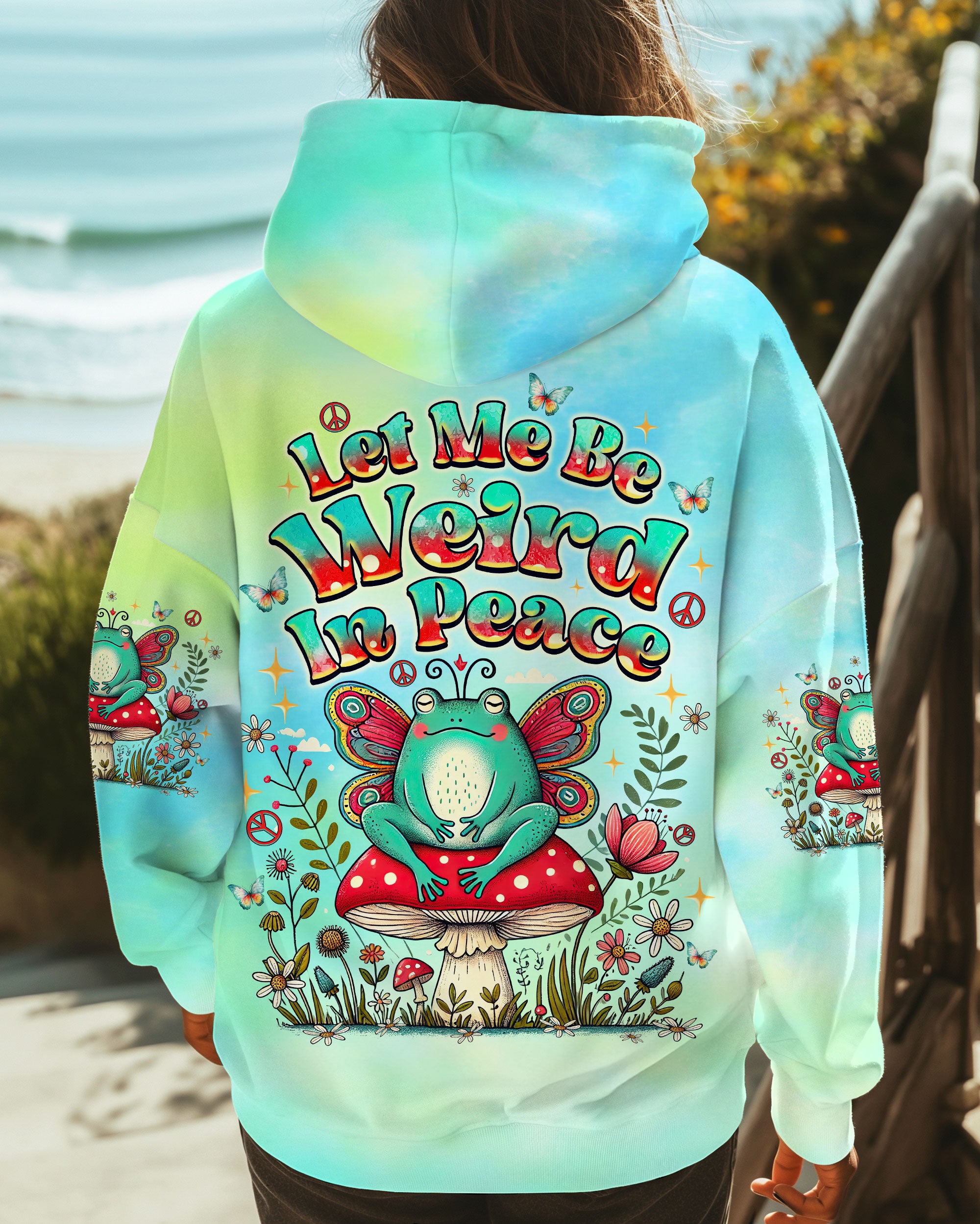 LET ME BE WEIRD IN PEACE FROG ALL OVER PRINT - TLNZ3008243