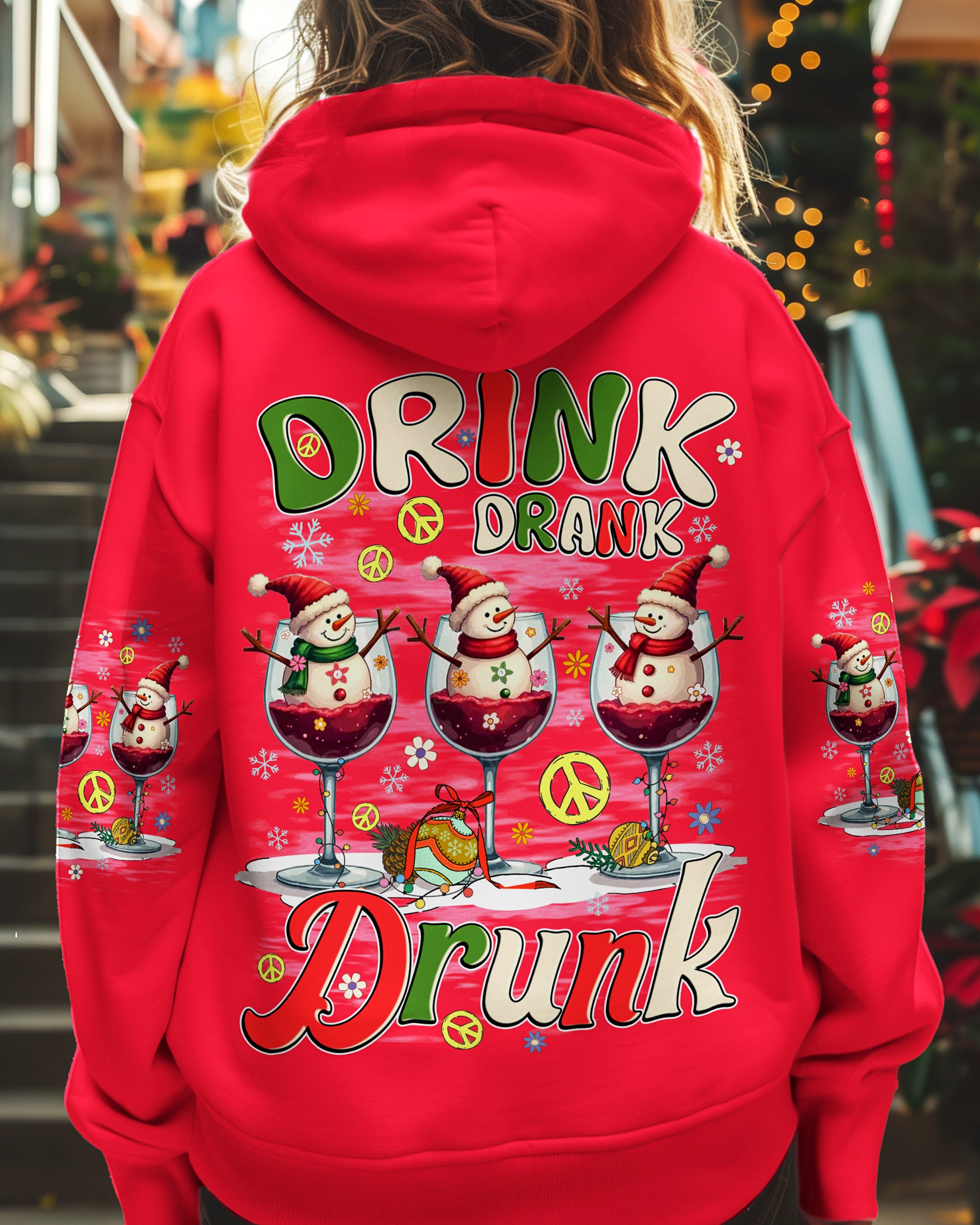 DRINK DRANK DRUNK CHRISTMAS ALL OVER PRINT - TYQY1111244