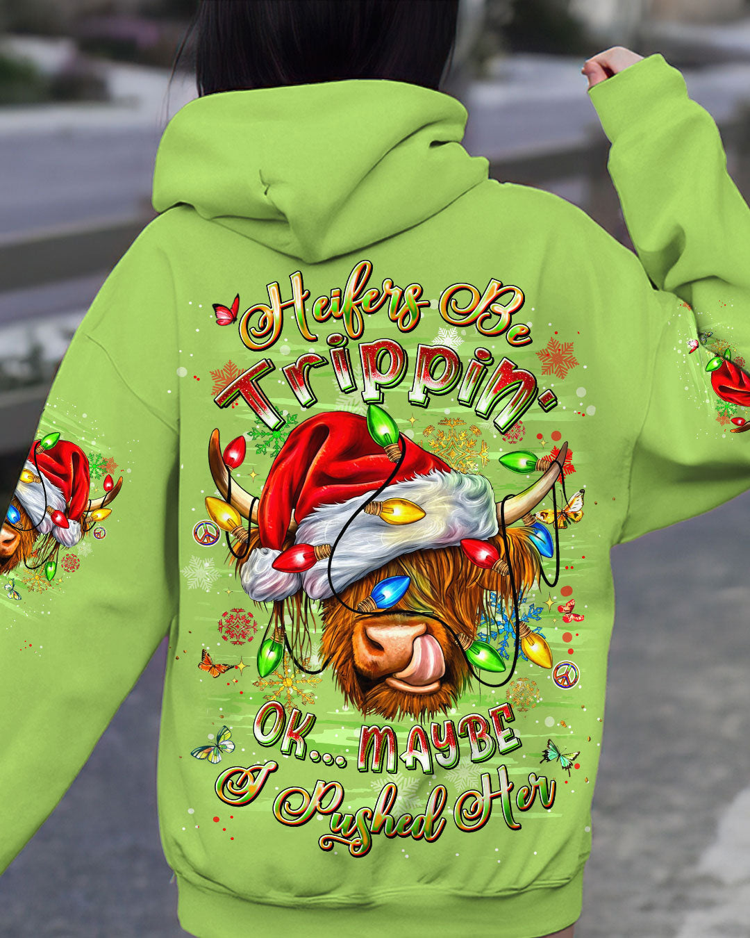 HEIFERS BE TRIPPIN' CHRISTMAS ALL OVER PRINT - YHDU2910243