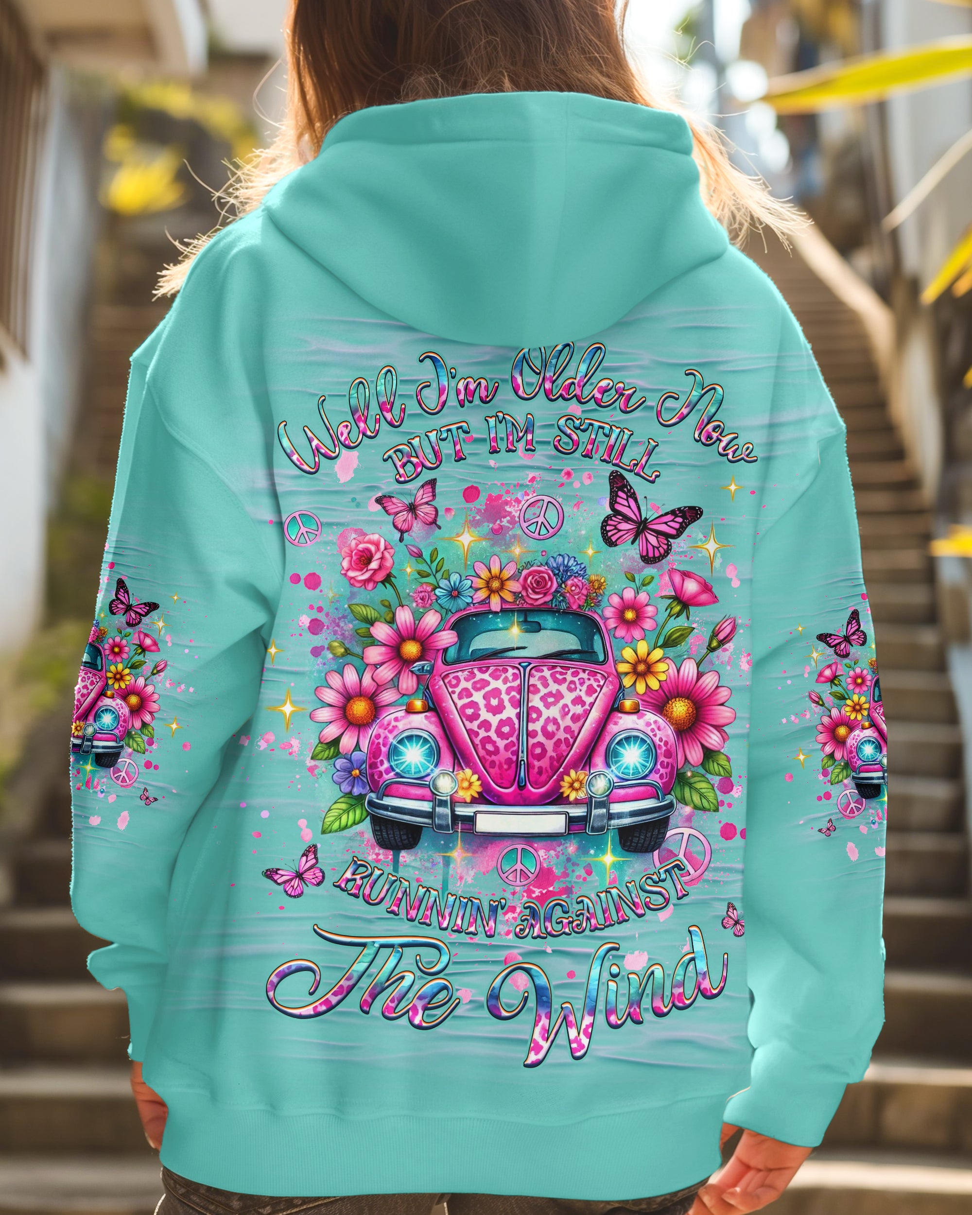 RUNNING AGAINST THE WIND LEOPARD CAR ALL OVER PRINT  - TLHG1111241