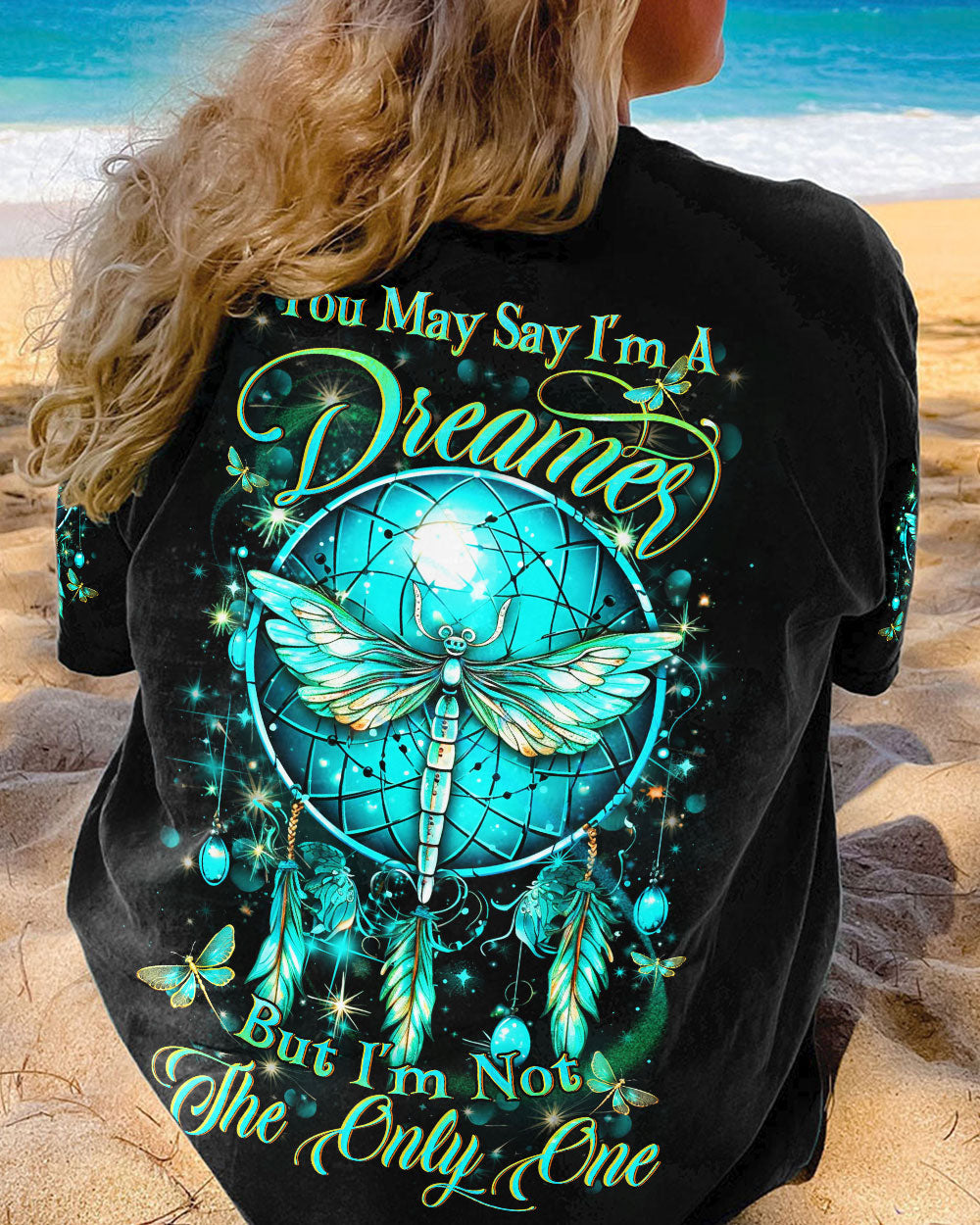 YOU MAY SAY I'M A DREAMER ALL OVER PRINT - YHDU1307231