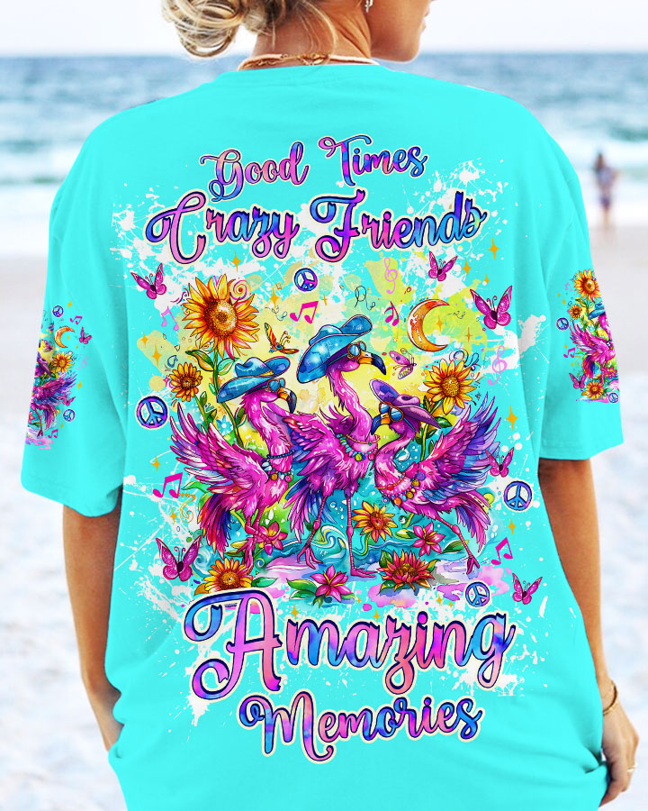 GOOD TIMES CRAZY FRIEND FLAMINGO ALL OVER PRINT - TLNZ0405241