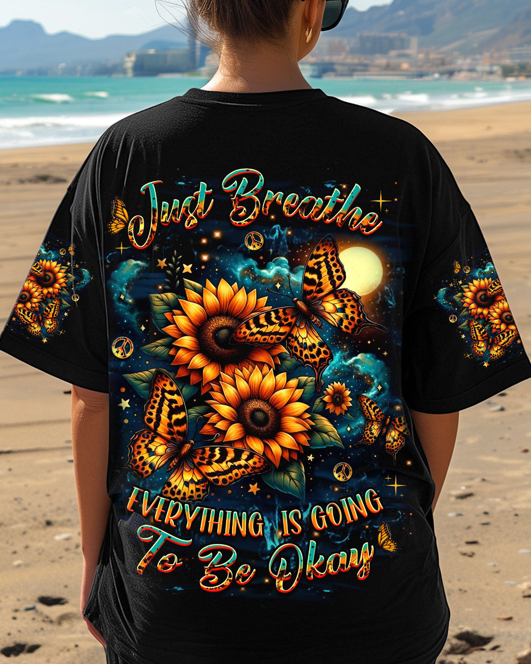 JUST BREATHE BUTTERFLY ALL OVER PRINT - YHDU1104251