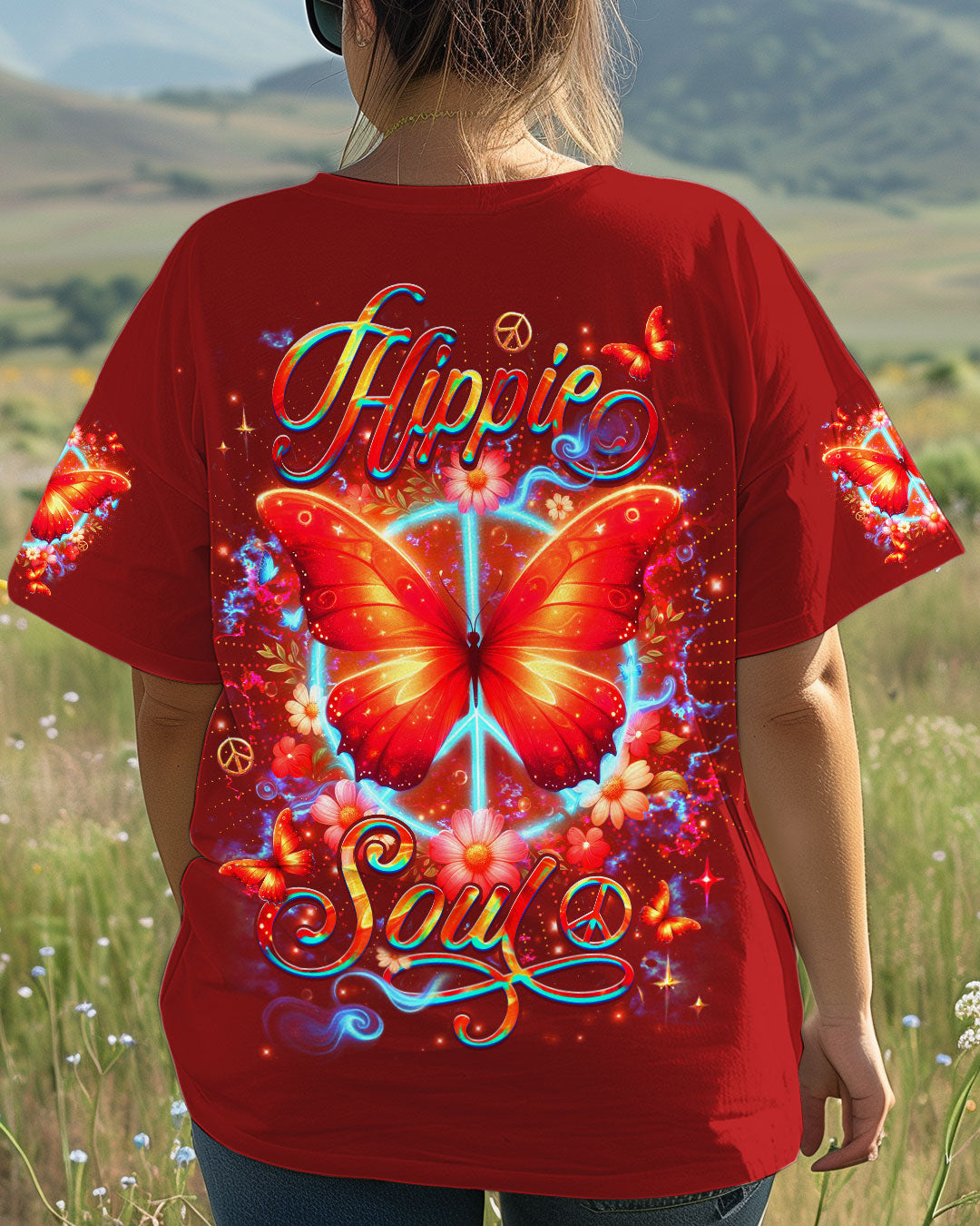 HIPPIE SOUL BUTTERFLY ALL OVER PRINT - YHDU2603254
