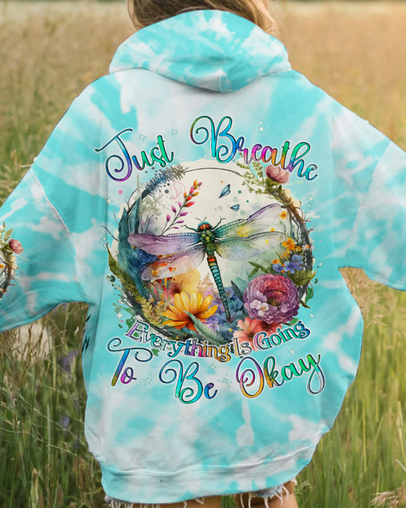 JUST BREATHE DRAGONFLY ALL OVER PRINT - TYQY2702243