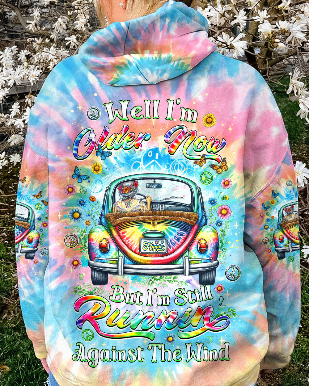 RUNNING AGAINST THE WIND TIE DYE ALL OVER PRINT - YHDU1901243