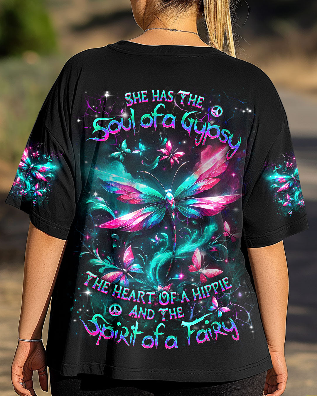 SPIRIT OF A FAIRY DRAGONFLY ALL OVER PRINT - YHDU1303253