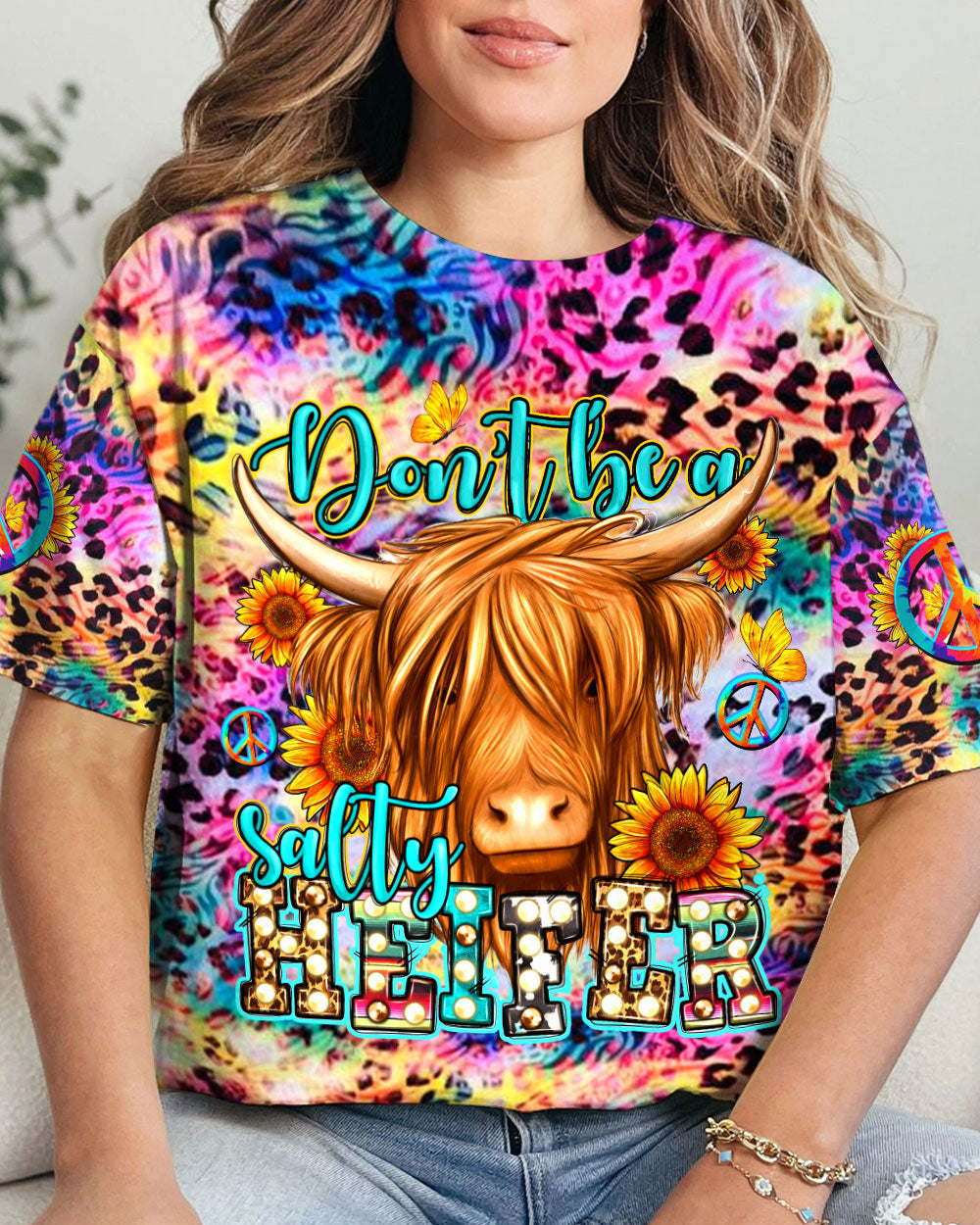 DON'T BE A SALTY HEIFER ALL OVER PRINT - YHDU2406241