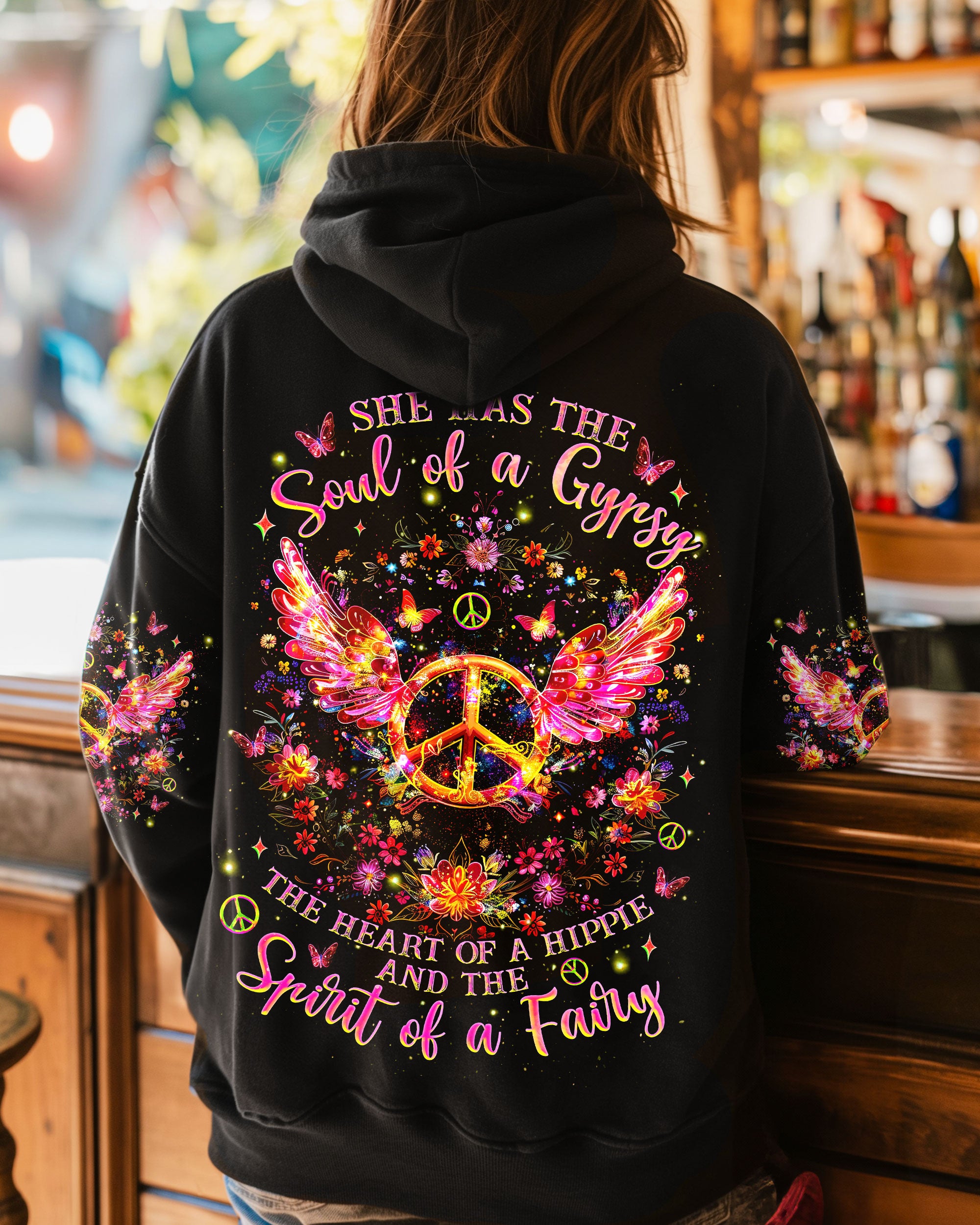 SPIRIT OF A FAIRY PEACE WINGS ALL OVER PRINT - TLNZ2712242