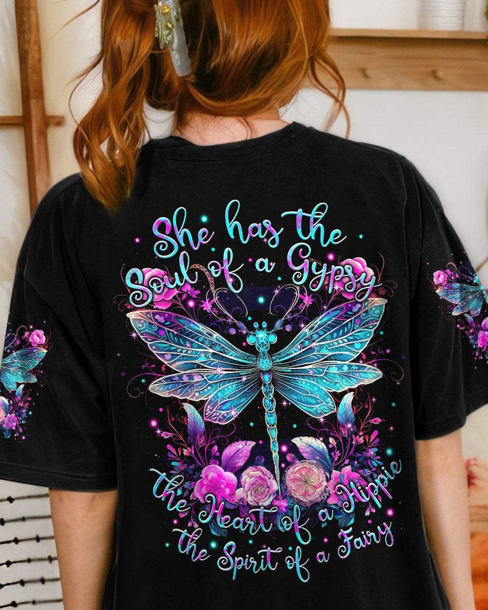 SPIRIT OF A FAIRY DRAGONFLY ALL OVER PRINT - TYTM1210233