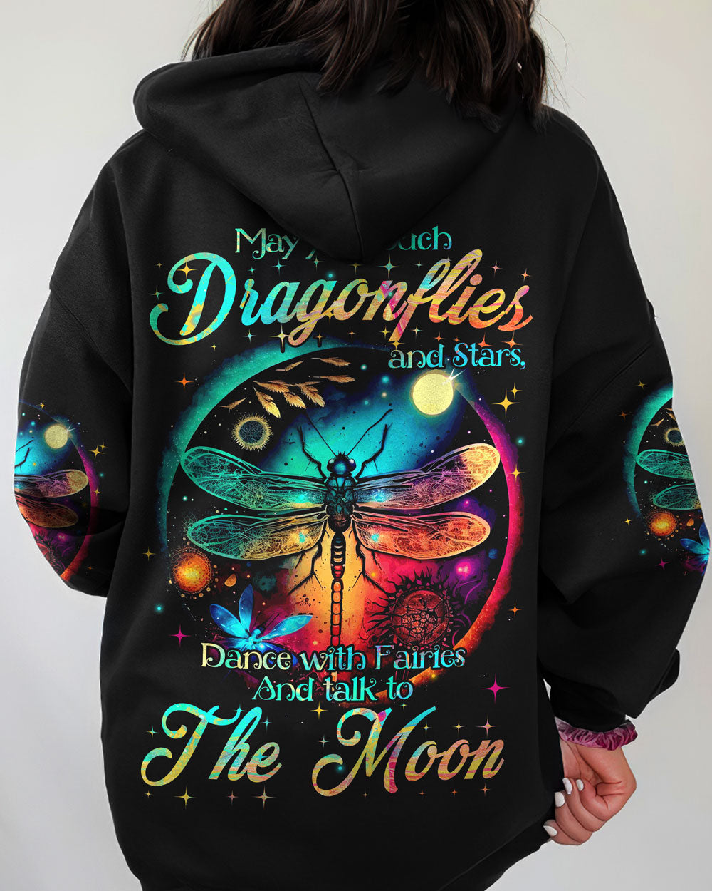 MAY YOU TOUCH DRAGONFLIES AND STARS ALL OVER PRINT - TYTM2503231