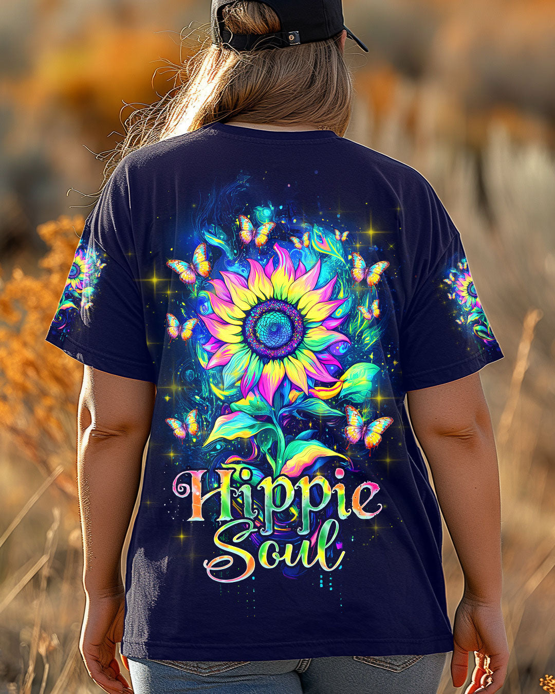 HIPPIE SOUL SUNFLOWER ALL OVER PRINT  -  TLNZ1003254