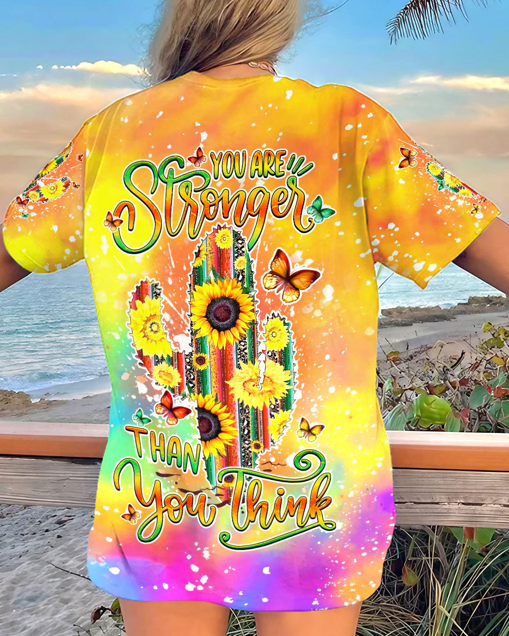 YOU ARE STRONGER THAN YOU THINK ALL OVER PRINT - YHDU2607234