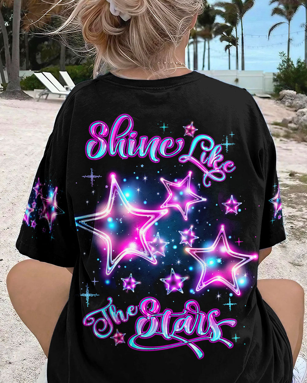 SHINE LIKE THE STARS ALL OVER PRINT - YHDU0707231