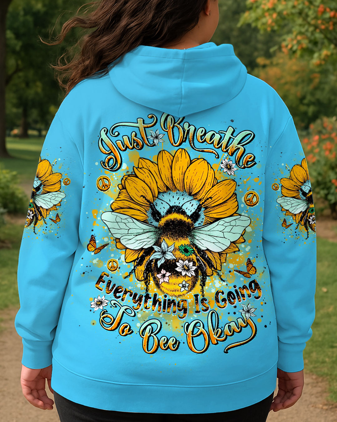 EVERYTHING IS GOING TO BEE OKAY ALL OVER PRINT - YHDU0907254