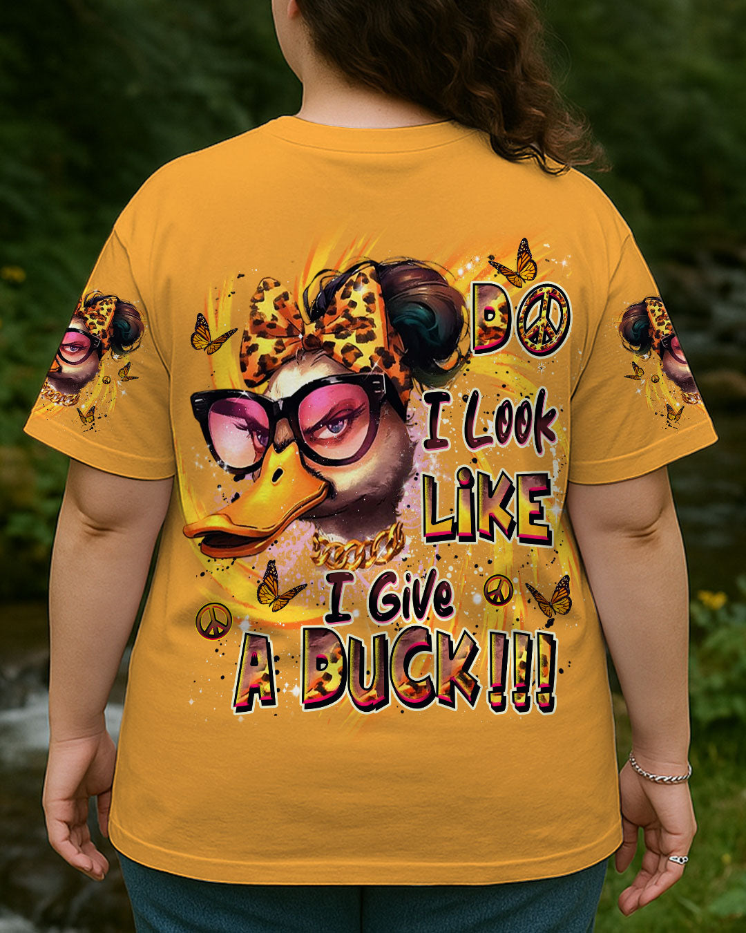 DO I LOOK LIKE I GIVE A DUCK ALL OVER PRINT - YHDU2307252