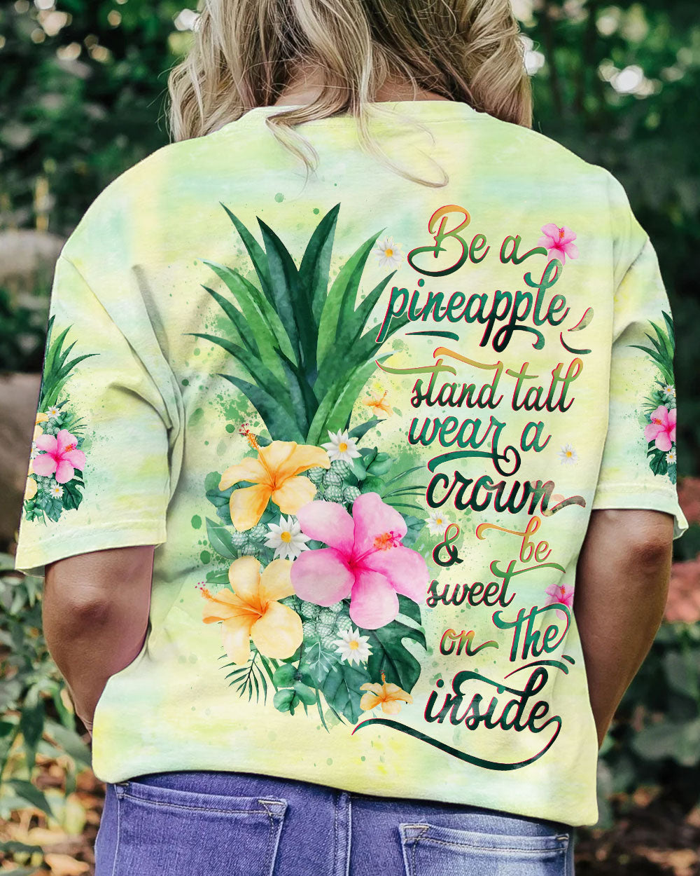 BE A PINEAPPLE ALL OVER PRINT - YHDU0307231