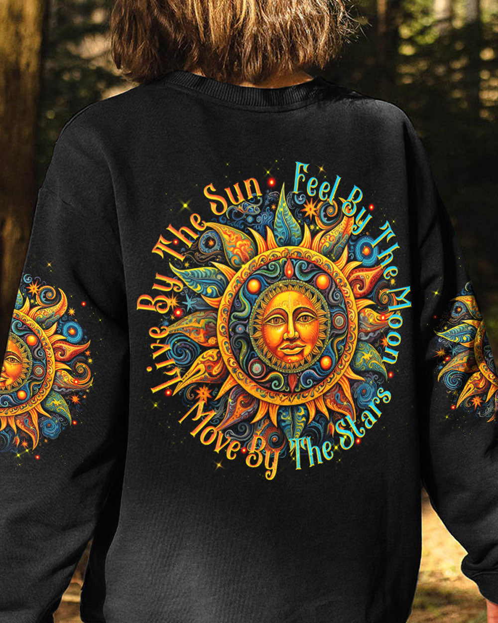 LIVE BY THE SUN MANDALA ALL OVER PRINT - TYTM2208234